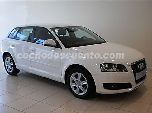 Audi A3 Sportback 1.6 Tdi 105cv Stronic 7vel. Genuine Edition.Mod. 2012. Blanco Ibis. Nuevo. Nacional.