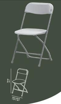 SILLA PLEGABLE POLIETILENO DE ALTA DENSIDAD MOD.ALEX CHAIR IDEAL PARA CATERING