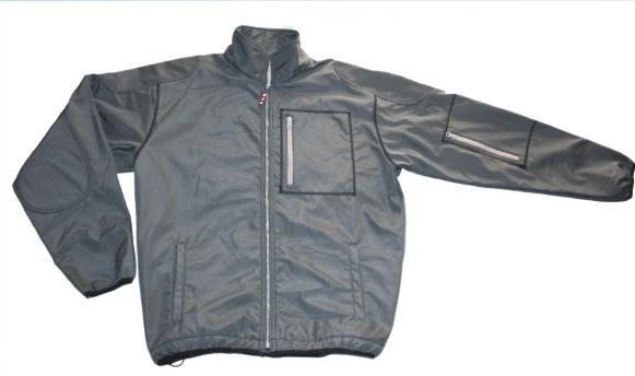 Chaquetas Softshell gris transpirables, Planas