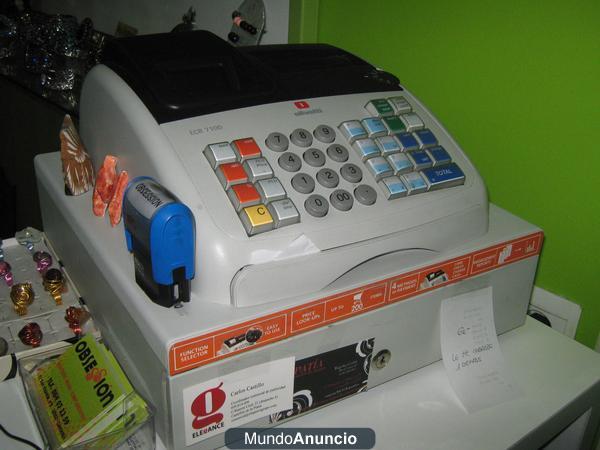 vendo caja registradora marca ecr 7100