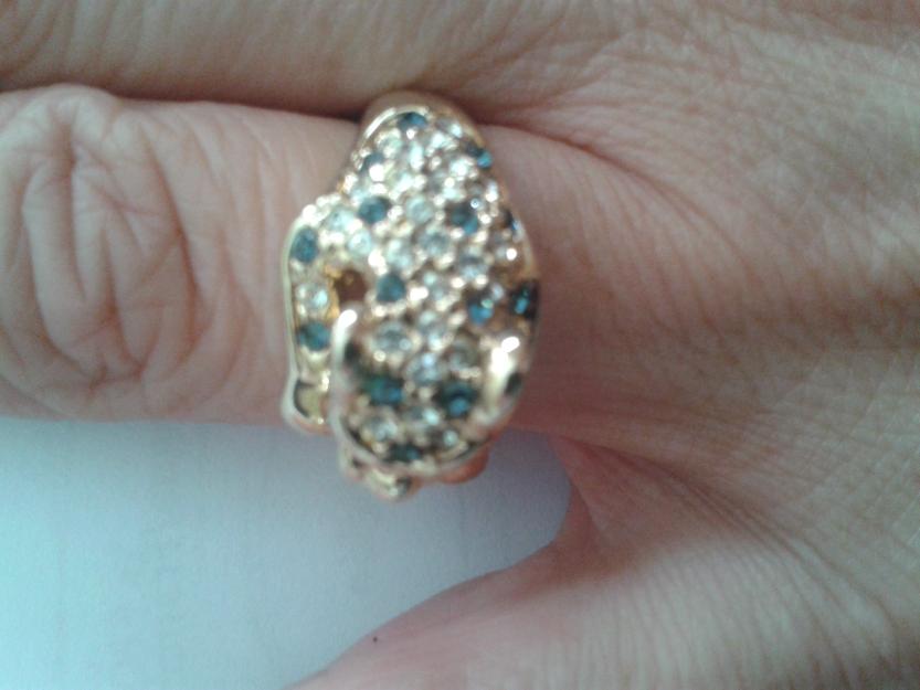 Anillo con forma de tigre