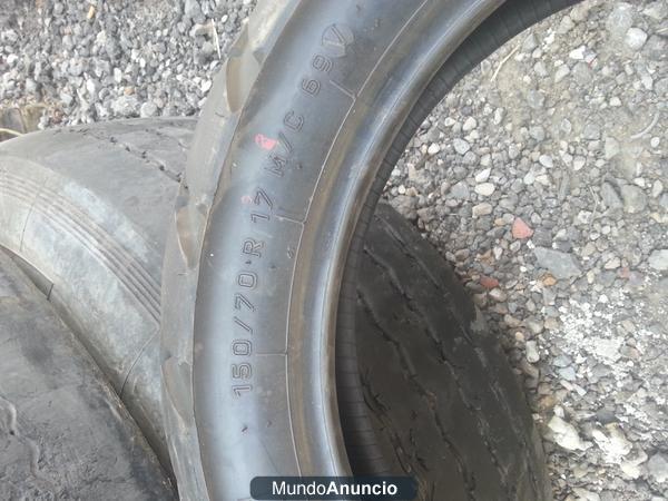 vendo ruedas 150/70R17 y 110/80R19