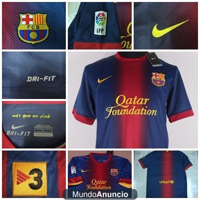 CAMISETAS DEL F.C. BARCELONA Y R. MADRID 2012/2013