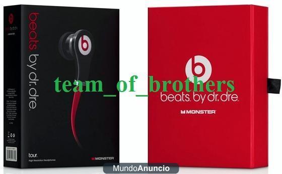 AURICULARES MONSTER DR. DRE TOUR NEGROS NUEVOS