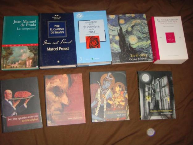 Vendo libros - novelas varias