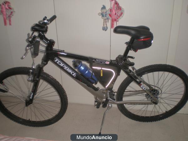 Bicicleta amortiguacion delantera