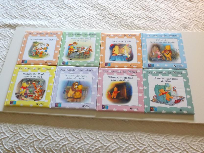 Colección de 8 libros de Winnie the Pooh