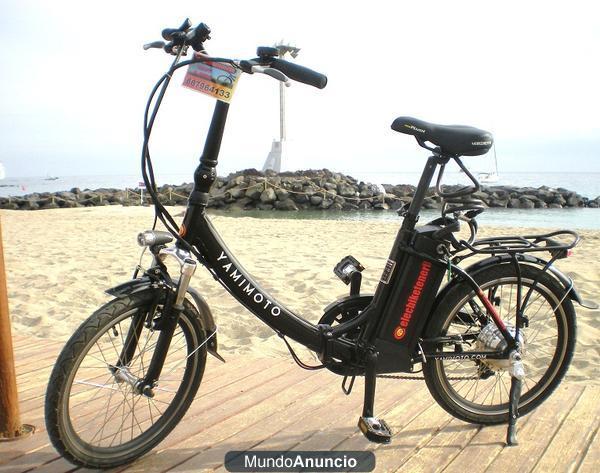 bicicleta electrica plegable yamimoto 20\