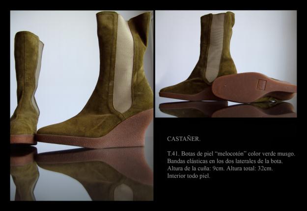 Botas CASTAÑER de piel talla 41