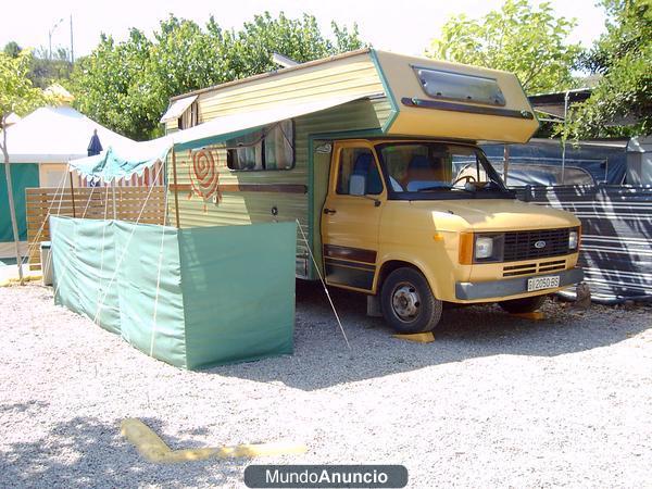 cambio autocaravana ford clasica por furgoneta o coche para carga