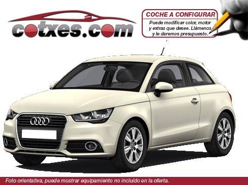 Audi A1 AMBITION 1.6TDI 105CV.5VEL. BLANCO O NEGRO BRILLANTE. NUEVO. NACIONAL.