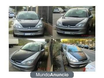 ¡¡ URGE VENDER PEUGEOT 206 DIESEL 1.9, 5P, 118000KM, 2001 POR SOLO 2000EUROS ¡¡GANGA!!