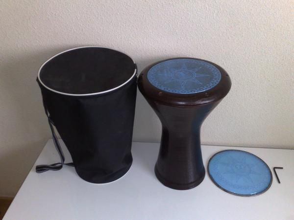 DARBUKA ALEJANDRIA+PIEL+RECAMBIO+LLAVE ALLEN+FUNDA