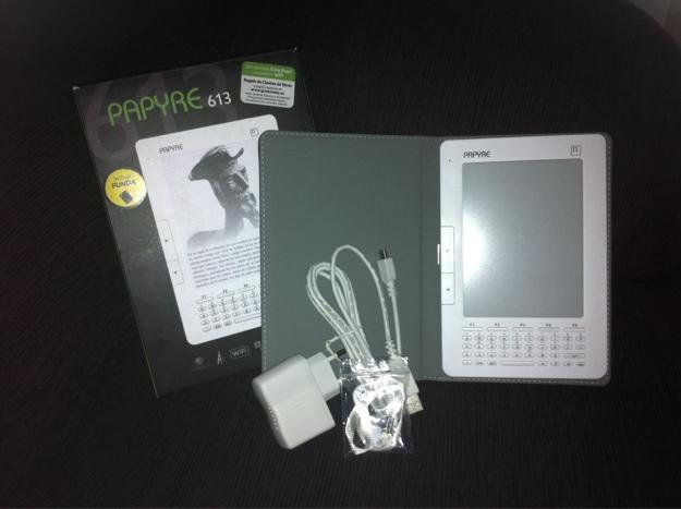 e book PAPYRE 613 + funda ( A estrenar)