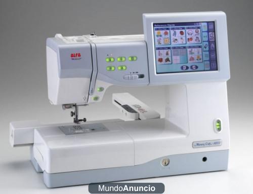 MAQUINA DE COSER Y BORDAR (BORDADORA) ALFA 11000 MC