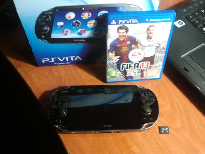 Ps vita + fifa13 + 4gb