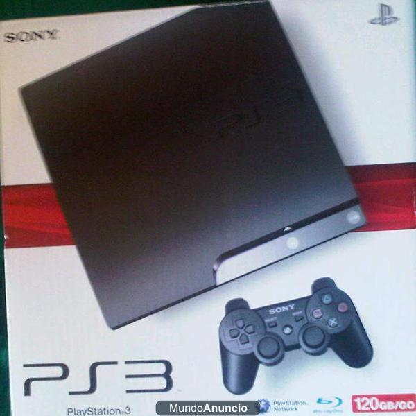 VENDO PLAYSTATION 3 CON 1 AÑO GARANTIA DE FABRICANTE SONY