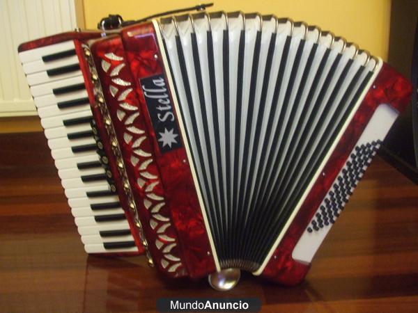 ACORDEON STELLA DE 60 BAJOS Y 3 VOCES