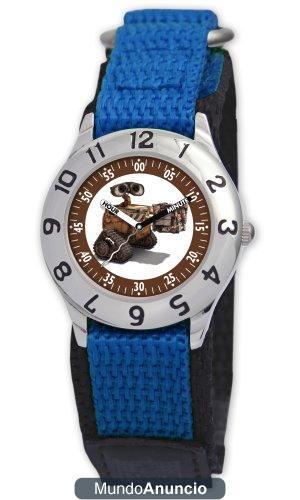 Disney 0803C020D009S501 - Reloj para niños de cuarzo, correa de textil color azul claro