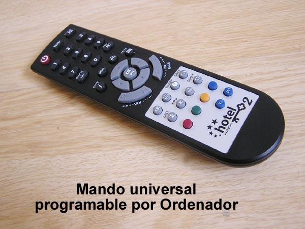 Mando a distancia universal programable por ordenador PC