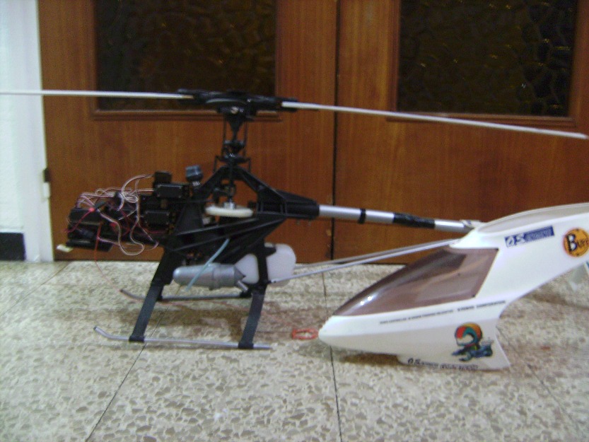 helicoptero rc gasolina kyosho (nexus 30 s type s)