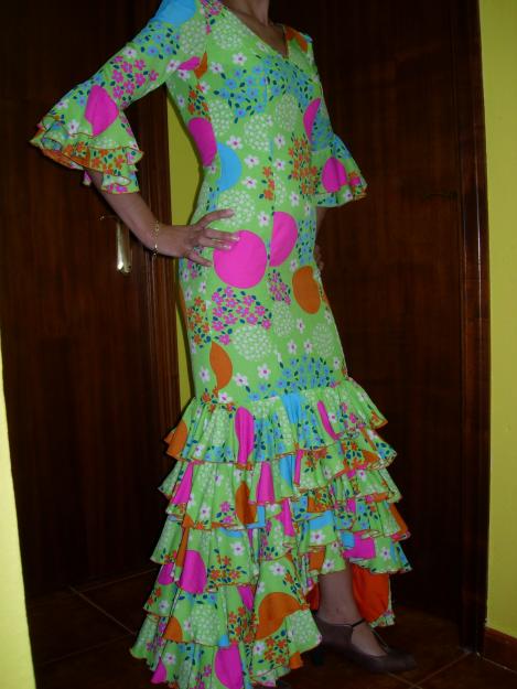 Traje de flamenca talla 36-38