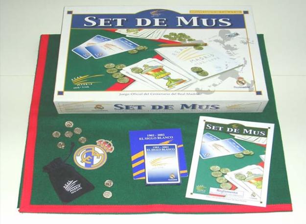 JUEGO DE MUS DEL CENTENARIO DEL REAL MADRID