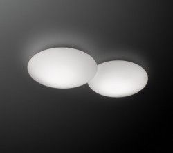 Vibia Puk plafón doble halógeno - iLamparas.com