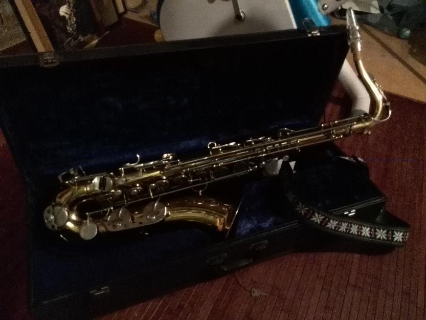 Saxofón Tenor Weril Master sonido jazzero