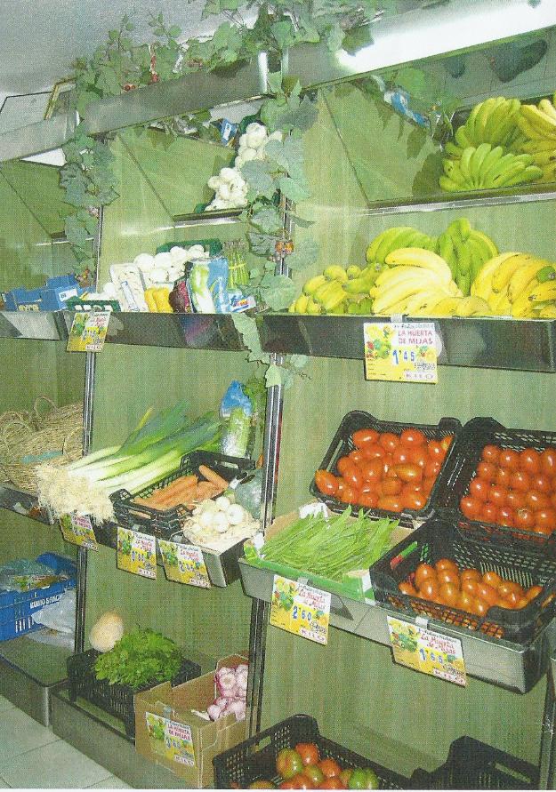 Mobiliario completo para fruteria