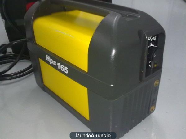 Soldador inverter portatil hps 165 AMP