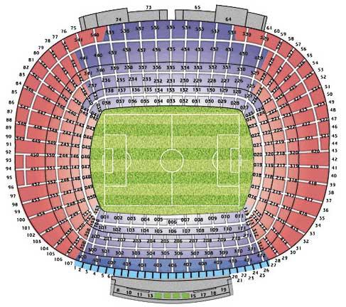 Asiento camp nou