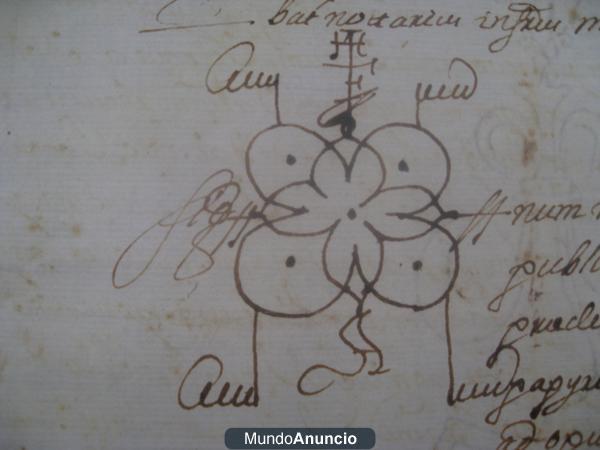 CATALUÑA.- MANUSCRITO DE 1743,- SELLO REAL FELIPE V.-