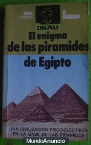 El enigma de las pirámides de Egipto. Pedro Guirao