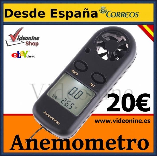 Anemometro Kitesurf Windsurf Kite Parapente Anemómetro Digital