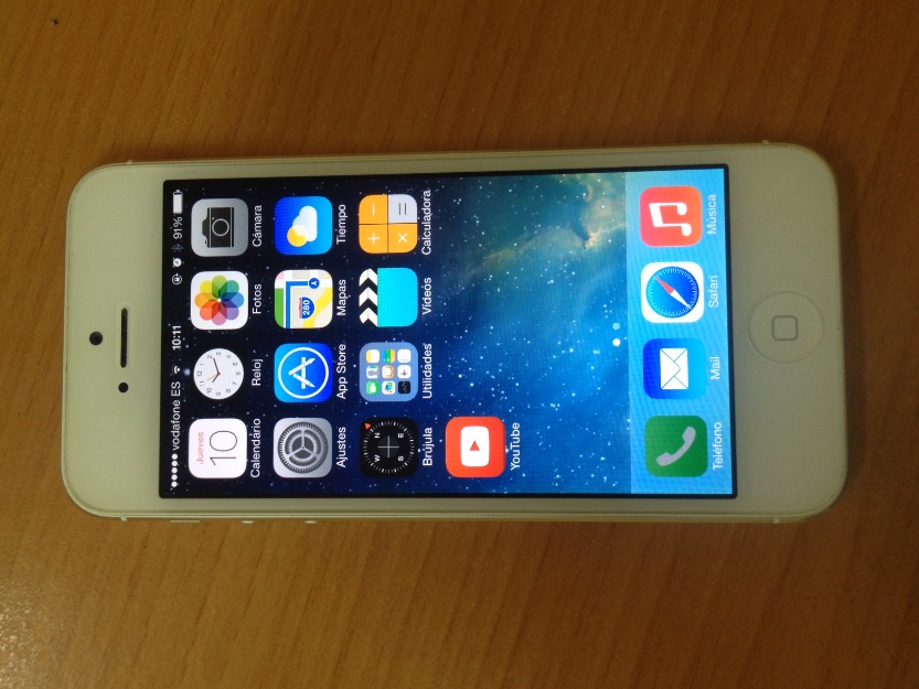 iphone 5 blanco 32 gb con factura e impecable