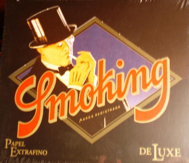 Venta de cajas de papel de liar diferentes marcas: Smoking de Luxe, Rizzla,Aleda