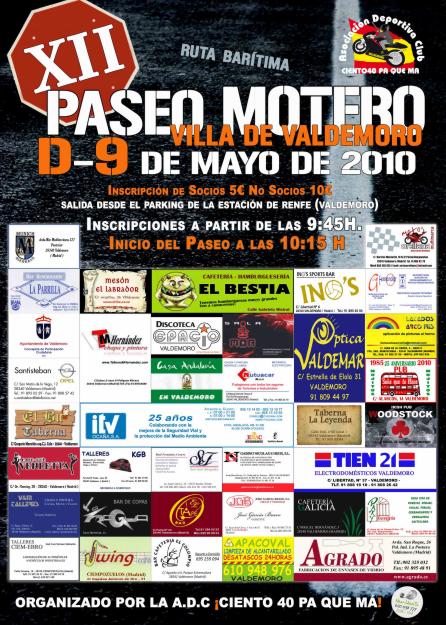 XII PASEO MOTERO 