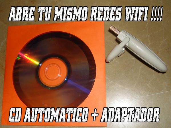 CD AUTOMATICO PARA ABRIR REDES WIFI (ROMPE CLAVES)