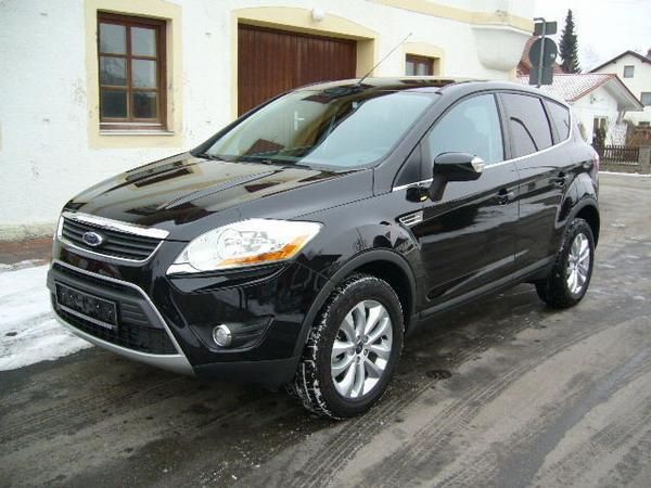 Ford Kuga 2.0 TDCI DPF 4WD Titanium Navi, 136cv, 11/2008, manual, diesel, negro, 9000km, 10900euros