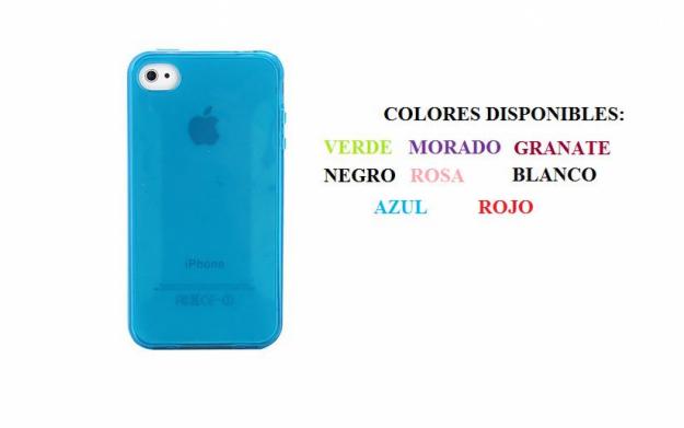 Carcasas y fundas iphone 4/4s colores variados,cargadores, mosquetones,memorias usb,etc.