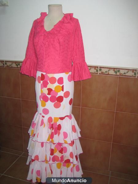 traje de flamenca talla 44