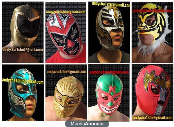 Máscaras de Rey Misterio, Sin cara y muchos más