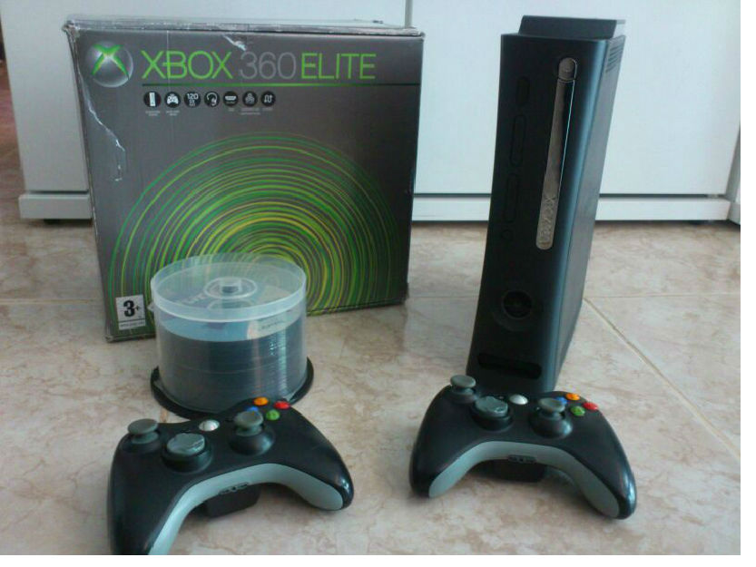 Xbox 360 Elite Flasheada con 41 juegos