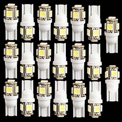 10 bomb posicion 5led smd5050 blancas