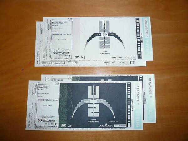 Entradas U2 PISTA y GRADA muy baratas