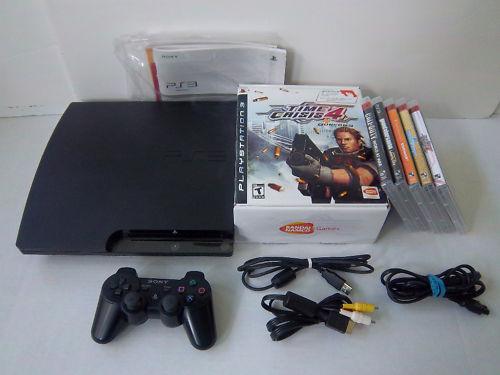 PS3 160GB SISTEMA DE SLIM consola de juegos * PAQUETE DE GRANDES OBRAS