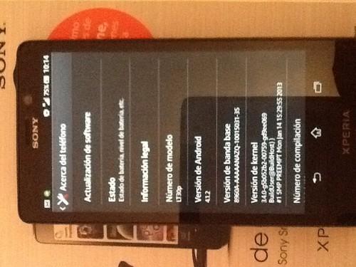 Sony xperia t - libre