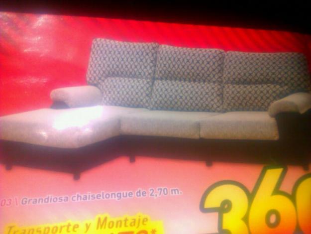 vendo chaiselongue a estrenar de 2.7 m