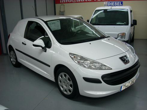 Peugeot 207 VAN 1.4 HDI XAD, AIRE ACOND., SOLO 48.000 KMS., GARANTIA...